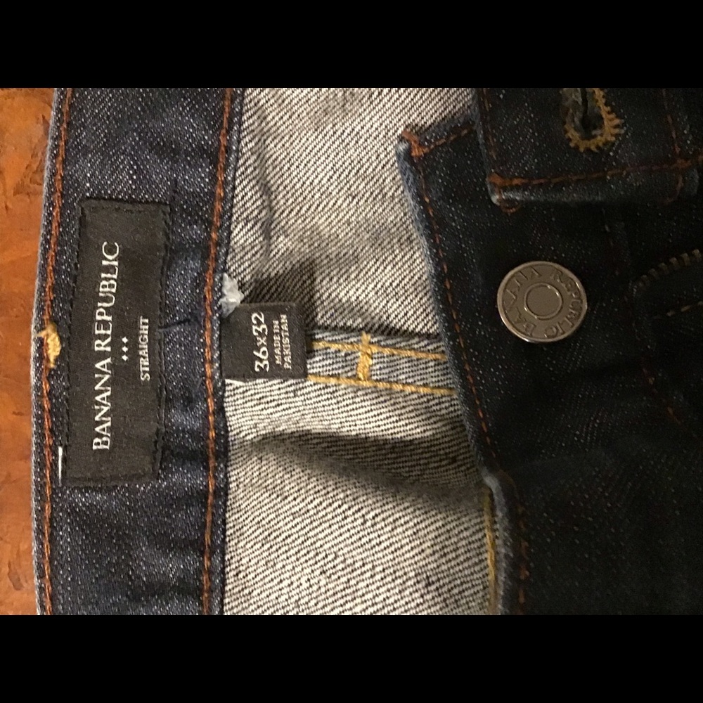 Banana Republic Mens Straight Leg Jeans - Picture 9 of 9